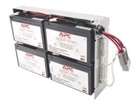 APC Replacement Battery Cartridge #23 - UPS-batteri - blysyre - svart - for P/N: SUA1000R2ICH, SUA1000RM2UTW, SUA1000RMI2U(P), SUA1000RMI2U-3XW, SUA1000RMI2U-5XW RBC23