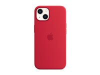 Apple - Baksidedeksel for mobiltelefon - MagSafe-samsvar - silikon - rød - for iPhone 13 MC4E4ZM/A