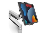 Compulocks Universal Tablet Cling Articulating Arm Mount - Monteringssett - justerbar arm - for nettbrett - svart, sølv - skjermstørrelse: inntil 13" - skrivebordsmonterbar 660REACHUCLGVWMB