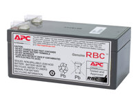 APC Replacement Battery Cartridge #47 - UPS-batteri - 1 x batteri - blysyre - 3200 mAh - svart - for P/N: BE325, BE325-CN, BE325-FR, BE325-GR, BE325-IT, BE325-LM, BE325R, BE325R-CN, BE325-UK RBC47
