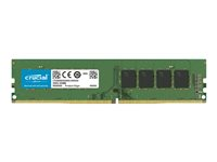 Crucial - DDR4 - modul - 4 GB - DIMM 288-pin - 2400 MHz / PC4-19200 - CL17 - 1.2 V - ikke-bufret - ikke-ECC CT4G4DFS824AT