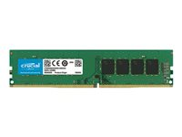 Crucial - DDR4 - modul - 16 GB - DIMM 288-pin - 2400 MHz / PC4-19200 - CL17 - 1.2 V - ikke-bufret - ikke-ECC CT16G4DFD824AT