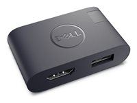 Dell DA20 - Dokkingstasjon - USB-C - HDMI DELL-DA20-MG