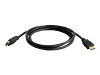 C2G 5ft 4K HDMI Cable with Ethernet - High Speed HDMI Cable - M/M - HDMI-kabel med Ethernet - HDMI hann til HDMI hann - 1.52 m - skjermet - svart 50609