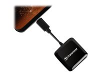 Transcend RDC3 - Kortleser (SD, microSD, SDHC UHS-I, SDXC UHS-I, microSDHC UHS-I, microSDXC UHS-I) - USB-C 3.2 Gen 1 TS-RDC3