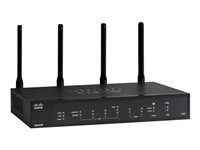 Cisco Small Business RV340W - Trådløs ruter 4-portssvitsj - 1GbE - WAN-porter: 2 - Wi-Fi 5 - Dobbeltbånd - oppusset RV340W-E-K9-G5-RF