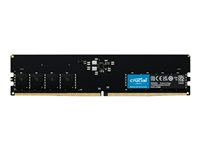 Crucial - DDR5 - modul - 16 GB - DIMM 288-pin - 5600 MHz / PC5-44800 - CL46 - 1.1 V - ikke-bufret - on-die ECC CT16G56C46U5