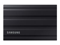 Samsung T7 Shield MU-PE4T0S - SSD - kryptert - 4 TB - ekstern (bærbar) - USB 3.2 Gen 2 (USB-C kontakt) - 256-bit AES - svart MU-PE4T0S/EU