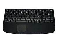 Active Key IndustrialKey AK-7410-G - Tastatur - PS/2 - USA - svart AK-7410-GP-B/US