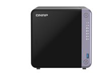 QNAP TS-432X-4G - NAS-server - 4 brønner - SATA 6Gb/s - RAID JBOD, 0, 1, 5, 6, 10, 50, 60 - RAM 4 GB - Gigabit Ethernet / 2.5 Gigabit Ethernet / 10 Gigabit Ethernet - iSCSI støtte TS-432X-4G