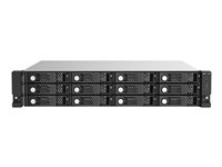 QNAP TL-R1220Sep-RP - Harddiskarray - 12 brønner (SATA-600 / SAS-3) - SAS 12Gb/s (ekstern) - kan monteres i rack - 2U TL-R1220SEP-RP