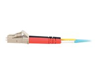 C2G LC-LC 10Gb 50/125 OM3 Duplex Multimode PVC Fiber Optic Cable (LSZH) - Nettverkskabel - LC multimodus (hann) til LC multimodus (hann) - 30 m - 30 m - fiberoptisk - dupleks - 50 / 125 mikroner - OM3 - halogenfri - akvamarin 85557