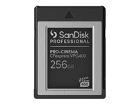 SanDisk - Flashminnekort - 256 GB - CFexpress Type B - svart SDPCVN4-256G-GNANN