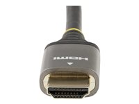 StarTech.com 3ft (1m) HDMI 2.1 Cable, Certified Ultra High Speed HDMI Cable 48Gbps, 8K 60Hz/4K 120Hz HDR10+ eARC, Ultra HD 8K HDMI Cable / Cord w/TPE Jacket, For UHD Monitor/TV/Display - Dolby Vision/Atmos, DTS-HD (HDMM21V1M) - Ultra High Speed - HDMI-kabel med Ethernet - HDMI hann til HDMI hann - 1 m - dobbeltisolert - grå, svart - passiv, 4K 120 Hz støtte, 8K 60Hz støtte - for P/N: 4PORT-8K-HDMI-SWITCH HDMM21V1M