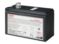APC Replacement Battery Cartridge #164 - UPS-batteri - 1 x batteri - blysyre - 128 Wh - svart - for Back-UPS Pro BR900MI APCRBC164