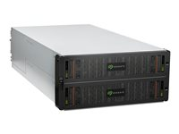 Seagate Exos X 5U84 - Fast tilstand / harddiskstasjonsoppstilling - 84 brønner (SAS-3) - SAS 12Gb/s (ekstern) - kan monteres i rack - 5U D4766X000000DA-01