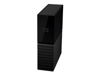 WD My Book WDBBGB0160HBK - Harddisk - kryptert - 16 TB - ekstern (stasjonær) - USB 3.0 - 256-bit AES - svart WDBBGB0160HBK-EESN