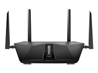 NETGEAR Nighthawk RAX50 - Trådløs ruter 4-portssvitsj - 1GbE - Wi-Fi 6 - Dobbeltbånd RAX50-100EUS