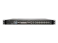 SonicWall NSa 6700 - Advanced Edition - sikkerhetsapparat - 10GbE, 5GbE, 2.5GbE, 25GbE, 40GbE - 1U - SonicWALL Secure Upgrade Plus Program (2-årsalternativ) - rackmonterbar 02-SSC-9580