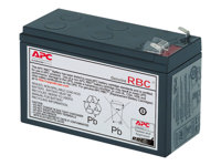 APC Replacement Battery Cartridge #106 - UPS-batteri - 1 x batteri - blysyre - svart - for P/N: BE400-CP, BE400-IT, BE400-KR, BE400-RS, BE400-SP, BE400-UK, BGE90M, BGE90M-CA APCRBC106