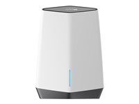 NETGEAR Orbi Pro WiFi 6 - AX6000 Tri-band WiFi System - Trådløs ruter 4-portssvitsj - 1GbE, 2.5GbE - Wi-Fi 6 - Trippelbånd - veggmonterbar, takmonterbar SXR80-100EUS