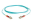 C2G LC-LC 10Gb 50/125 OM3 Duplex Multimode PVC Fiber Optic Cable (LSZH) - Nettverkskabel - LC multimodus (hann) til LC multimodus (hann) - 2 m - 2 m - fiberoptisk - dupleks - 50 / 125 mikroner - OM3 - halogenfri - akvamarin