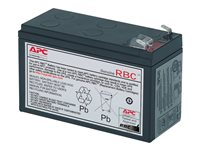 APC - UPS-batteri - blysyre - 7 Ah - svart - for P/N: CP24U12NA3-F4, CP24U12NA3-F5, CP27U13AZ3-F, CP27U13NA3-G, CP27U13NA3-S, CP27U13SC3-F RBC40