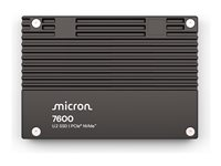 Micron 7600 MAX - SSD - Mixed Use - kryptert - 12.8 TB - intern - 2.5" - U.2 PCIe 5.0 x4 (NVMe) - FIPS 140-3 Level 2 - TCG Opal Encryption MTFDLAL12T8THS-1BP1DFCYYT