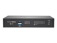 SonicWall TZ Series (Gen 7) TZ270 - Sikkerhetsapparat - med 2 år Essential Protection Service Suite + 1 års EPSS (med gyldig konkurranseinformasjon gitt) - 1GbE - reklame - skrivebord 03-SSC-1382