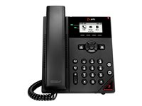 Poly VVX 150 - VoIP-telefon - treveis anropskapasitet - SIP, RTCP, RTP, SRTP, SDP - 2 linjer 911N0AA