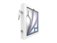 Compulocks iPad Air M2 & M3 13", Apex Enclosure Rolling Cart - Rise Freedom White - Monteringssett (hus, vognstativ) - for nettbrett - låsbar - medisinsk - høyverdig aluminium - hvit - skjermstørrelse: 13" - for Apple 13-inch iPad Air M2 Wi-Fi, M2 Wi-Fi + Cellular MCRSTDW13APXW