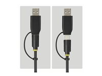 StarTech.com - Grensesnittsadapter - 2.5", 3.5" - M.2 NVMe Card / PCIe 4.0 (NVMe) - USB 3.2 (Gen 2) - svart - TAA-samsvar USB31CSAT3M2E