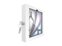 Compulocks iPad Air M2 & M3 11", Apex Enclosure Brandable Floor Stand - White - Monteringssett (hus, stativ) - for nettbrett - merkevaremulighet - låsbar - metall - hvit - skjermstørrelse: 11" - plassering på gulv - for Apple 11-inch iPad Air M2 Wi-Fi, M2 Wi-Fi + Cellular, M3 Wi-Fi, M3 Wi-Fi + Cellular 140W11APXW