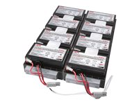 APC Replacement Battery Cartridge #26 - UPS-batteri - blysyre - svart - for P/N: SU2200XLTX153, SU24R2XLBP, SU24RMXLBP2U-3XW, SU24RMXLBP2U-5XW, SU24RMXLBP2U-TRADE RBC26