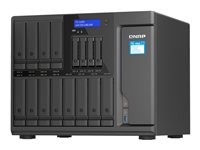 QNAP TS-1655 - NAS-server - 16 brønner - SATA 6Gb/s - RAID JBOD, 0, 1, 5, 6, 10, 50, 60 - RAM 8 GB - 2.5 Gigabit Ethernet - iSCSI støtte TS-1655-8G