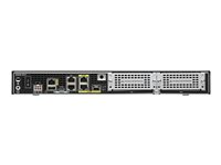 Cisco Integrated Services Router 4321 - Unified Communications Bundle - ruter 1GbE - WAN-porter: 2 - rackmonterbar ISR4321-V/K9