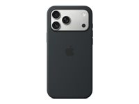 Apple - Baksidedeksel for mobiltelefon - MagSafe-samsvar - silikon - svart - for iPhone 17 Pro Max MGFR4ZM/A