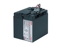 APC Replacement Battery Cartridge #148 - UPS-batteri - 1 x batteri - blysyre - svart - for P/N: SMC2000I, SMC2000I-2U APCRBC148