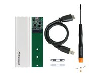 Transcend TS-CM80S - Drevkabinett - M.2 - SATA 6Gb/s - USB 3.1 TS-CM80S