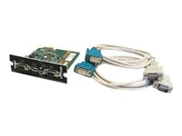 Schneider AP9624 UPS Interface Expander 2 - Adapter for fjernstyrt administrasjon - SmartSlot - RS-232 x 2 AP9624