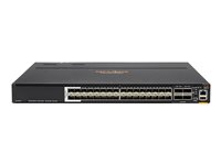 HPE Aruba CX 8360-32Y4C V2 - Switch - L3 - Styrt - 28 x 1/10/25 Gigabit SFP / SFP+ / SFP28 + 4 x 10 Gigabit / 25 Gigabit SFP+ / SFP28 + 4 x 40/100 Gigabit QSFP+ / QSFP28 - bakside til front-luftflyt - rackmonterbar JL701C#ABB
