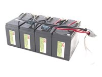 APC Replacement Battery Cartridge #25 - UPS-batteri - blysyre - for P/N: SU1400RMXLB3U, SU1400RMXLB3U-TRAD, SU1400RMXLB3U-TU, SU1400RMXLIB3U RBC25