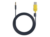 Logitech - Jakkadapter for USB-A til hodetelefon - 3,5 mm telefonjakk hann til USB hann 951-000089