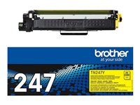 Brother TN247Y - Gul - original - tonerpatron - for Brother DCP-L3510, L3517, L3550, HL-L3270, L3290, MFC-L3710, L3730, L3750, L3770 TN247Y