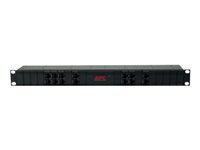 APC - Overspenningsavleder (kan monteres i rack) - 1U - 19" - svart - for P/N: AR106SH4, AR106SH6, AR109SH4, AR109SH6, AR112SH4, AR112SH6 PRM24