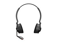 Jabra Engage 55 SE Stereo (Low Power) - Hodesett - on-ear - DECT - trådløs - USB-A via DECT adapter - UC-sertifisert 9659-410-111-1