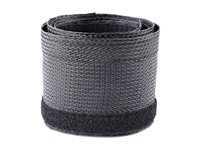StarTech.com 10ft (3m) Cable Management Sleeve, Trimmable Heavy Duty Cable Wrap, 1.2" (3cm) Dia Polyester Mesh Computer Cable Manager/Protector/Concealer - Black Cord Organizer/Hider, Floor Cable Cover, Wire Wraps (WKSTNCMFLX) - Kabelstyringsmuffe - svart - 3 m WKSTNCMFLX