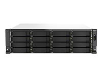 QNAP TS-H2287XU-RP - NAS-server - 22 brønner - kan monteres i rack - SATA 6Gb/s - RAID 0, 1, 5, 6, 10, 50, 60, JBOD - RAM 32 GB - 2.5 Gigabit Ethernet / 10 Gigabit Ethernet - iSCSI støtte - 3U TS-H2287XU-RP-E2336-32G