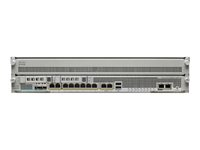 Cisco ASA 5585-X Security Plus Firewall Edition SSP-10 bundle - Sikkerhetsapparat - 10GbE - 2U - rackmonterbar ASA5585-S10X-K9