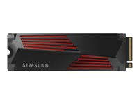 Samsung 990 PRO MZ-V9P1T0GW - SSD - kryptert - 1 TB - intern - M.2 2280 - PCIe 4.0 x4 (NVMe) - 256-bit AES - TCG Opal Encryption 2.0 - integrert kjøle MZ-V9P1T0GW